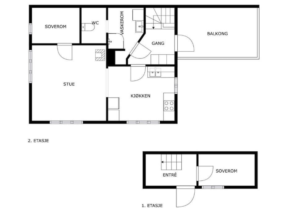 Apartment Romslig I Sentrum Med Egen Takterrasse *
